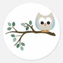 Blue Owl Stickers