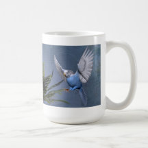 Blue Parakeet Mug