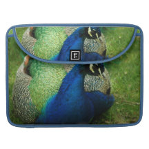 Blue Peacock 15" MacBook Sleeve Sleeves For MacBook Pro