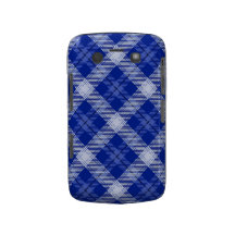 Blue Plaid Blackberry Bold Case