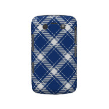 Blue Plaid Blackberry Bold Case