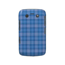 Blue Plaid Blackberry Bold Case