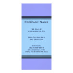 blue professional full color rack card