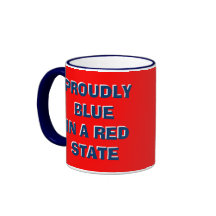Blue/Red mug
