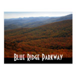 blue ridge parkway post card
