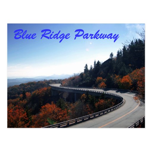 blue ridge parkway postcards
