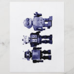 blue robots flyer