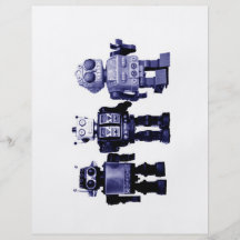 blue robots flyer