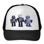 blue robots hat