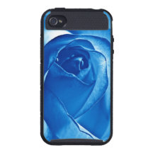 Blue Rose Cover For iPhone 4