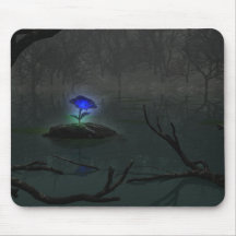 Blue Rose Mousepad