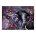 Blue Rose Unicorn Designer Card