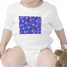 Blue roses t-shirt