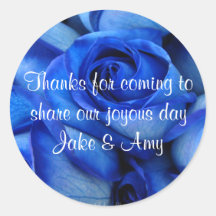 Blue Roses TY Sticker-customise