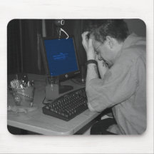 Blue Screen of Death Mouse Pads