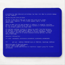 Blue Screen Of Death Mousemat