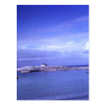 Blue Seascape White House Post Card
