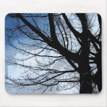 Blue Skies & Alder Tree Fractal mousepads