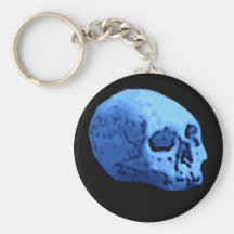 Blue Skull Key Chains