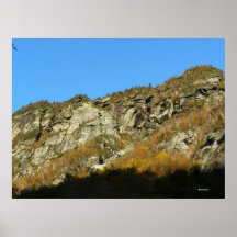 Blue Sky Over The Mountian 2 Poster