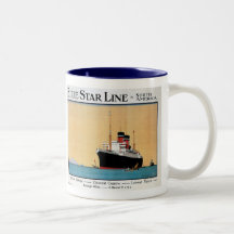 Blue Star Liner Mug