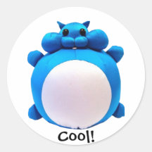 Blue Sticker