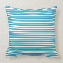 Blue Stripe American  MoJo Pillow