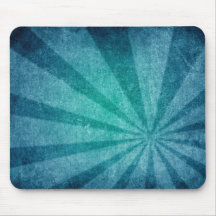 blue stripe sunburst mouse pads