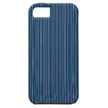 Blue Stripes iPhone 5 Case