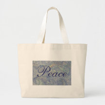 Blue Swirl Peace Bag