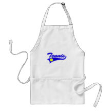 Blue Tennis Apron