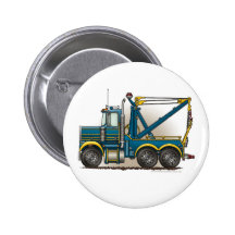 Blue Tow Truck Wrecker Pins