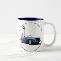 Blue TR6 Coffee Mug