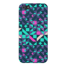 Blue Triangle Case Case For iPhone 5