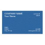 Blue twisted waves business card templates