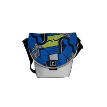 Blue Wave fashion Courier Bags