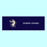 Blue & White Kokopelli Profile Card business cards