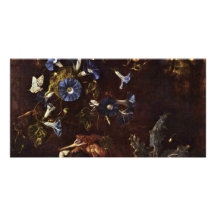 Blue Winds Toads And Insects By Schrieck Otto Mars Photo Greeting Card