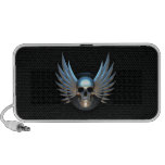 Blue Winged Skull Speaker