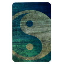 Blue Yin Yang Magnet