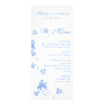 Bluebells - Blue Menu invitations