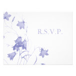 Bluebells - Lavender RSVP invitations