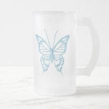 Blueberry Butterfly Mug..!