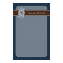 Blueberry Classic Harvest Stationery