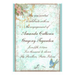 Bluebird & Pink Roses Engagement Announcement