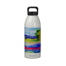 Bluebonnets Rock Reusable Water Bottle