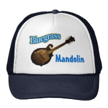 "Bluegrass Mandolin" Trucker Hat - adjustable