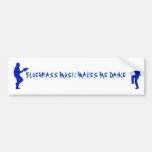 BLUEGRASS MUSIC-BUMPER STICKER