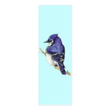Bluejay Mini Bookmark Business Cards