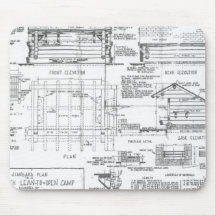 Blueprints Mouse Pads